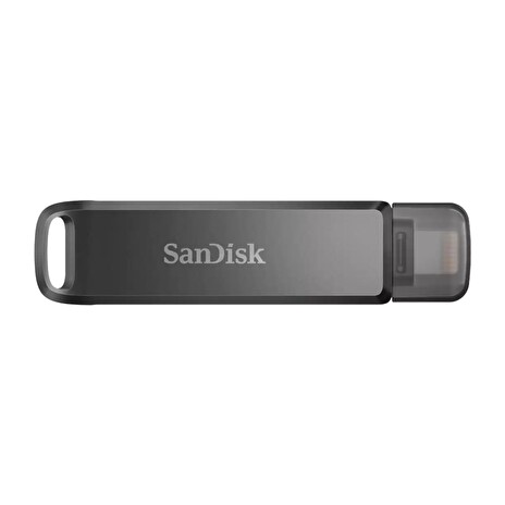 SanDisk iXpand Flash Drive Luxe/256GB/USB 3.0/Lightning + USB-A/Šedá