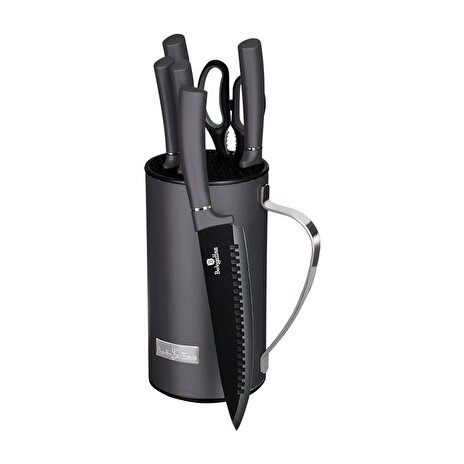 Sada nožů Berlingerhaus ve stojanu 7 ks Carbon PRO Line BH-2600