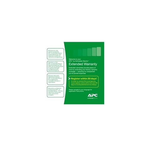 APC Easy (1) Year Extended Warranty for (New product purchases) Easy UPS SRV 2 kVA