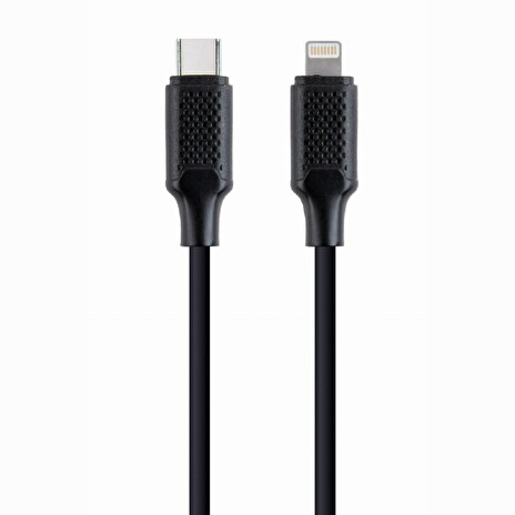 GEMBIRD CABLEXPERT Kabel USB 2.0 Type-C na Ligtning (CM/8pinM), 1,5m, datový, černý