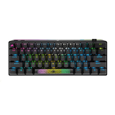 Corsair herní klávesnice K70 PRO MINI Wireless CHERRY MX Red