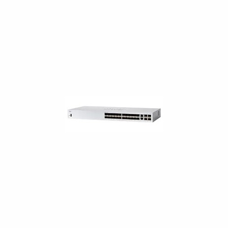 Cisco switch CBS350-24S-4G-UK, 24xGbE SFP, 2xGbE RJ45/SFP, fanless - REFRESH