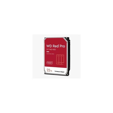 WD RED Pro NAS WD221KFGX 22TB SATAIII/600 512MB cache, 265 MB/s, CMR