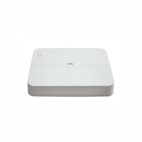 UNIVIEW NVR, 8 PoE (Max 108W) kanálů, H.265, 1x HDD, vstup 8 Mpix (max 64Mbps), prohlížeč 8 Mpix (Max 64Mbps)