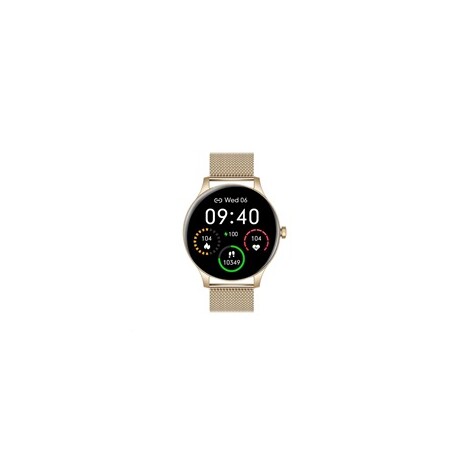 Garett Smartwatch Classy zlatá, ocel