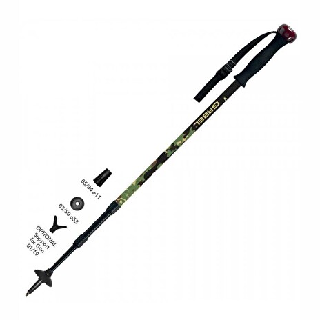Hůl Gabel XW Photo Camo trekingová