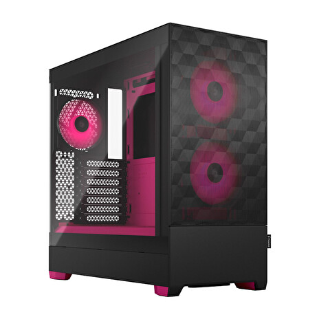 Fractal Design Pop Air RGB Magenta Core TG Clear Tint/Midi Tower/Transpar.