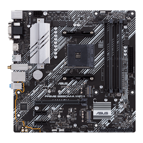 ASUS PRIME B550M-A WI-FI II, AM4, AMD B550, 4xDDR4, mATX