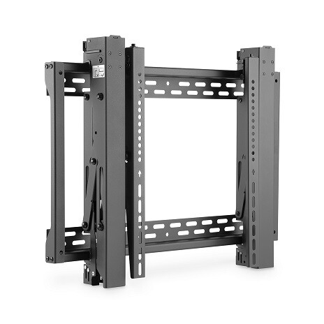 DIGITUS Výsuvný nástěnný držák pro video 45-70" obrazovky, max. 70 kg, otvor proti krádeži VESA 200x200, 300x200, 300x300, 400x200