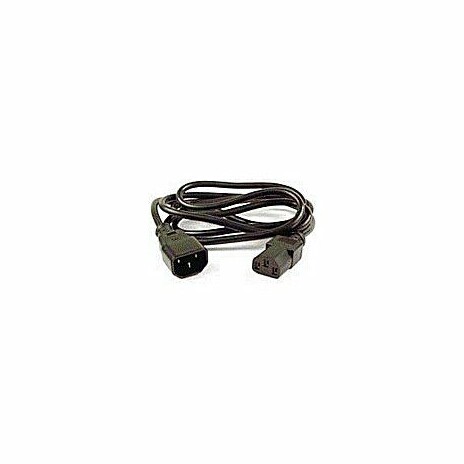 PremiumCord prodlužovací kabel napájení 240V, délka 2m IEC C13/C14