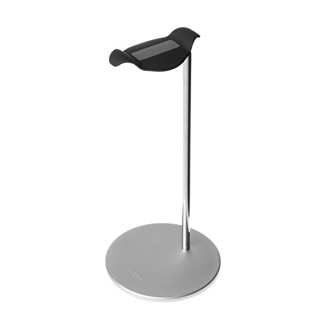 Stojánek FIXED Frame Headphones na stůl pro náhlavní sluchátka, hliníkový stříbrný