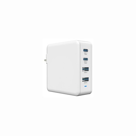 Viking nabíječka USB GaN 100W, podpora PD3.0 a QC4+, bílá