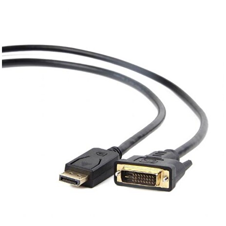 Gembird kabel DisplayPort (M) na DVI (M), 1.8 m, černý