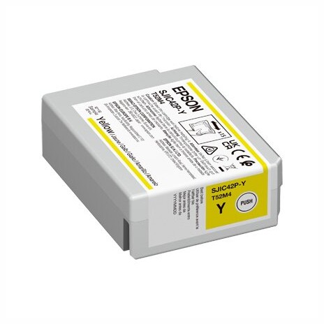 EPSON cartridge SJIC42P-Y yellow (C4000e)