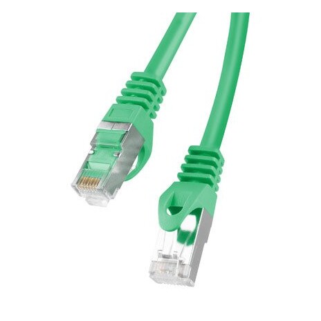 LANBERG Patch kabel CAT.6 FTP 1M zelený Fluke Passed