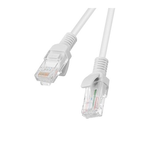 LANBERG Patch kabel CAT.6 UTP 1.5M šedý Fluke Passed