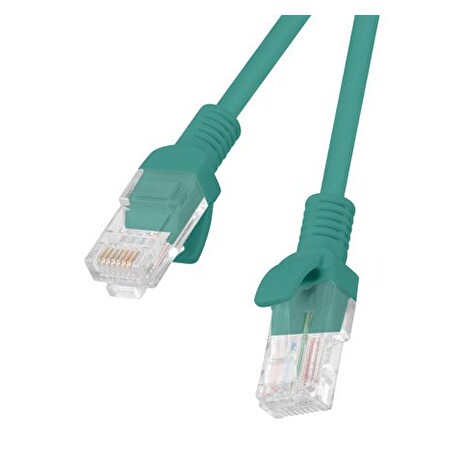 LANBERG Patch kabel CAT.6 UTP 3M zelený Fluke Passed