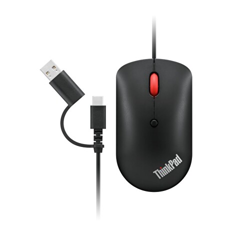 Lenovo myš ThinkPad USB-C/USB-A Wired Compact