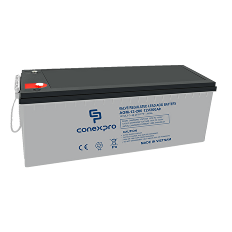 Baterie Conexpro AGM-12-200 VRLA AGM 12V/200Ah, T18