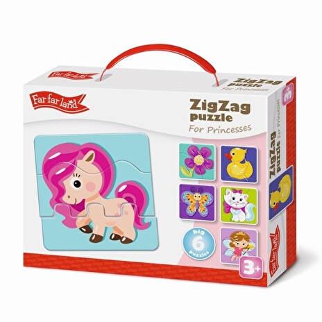 Puzzle ZigZag - pro princezny
