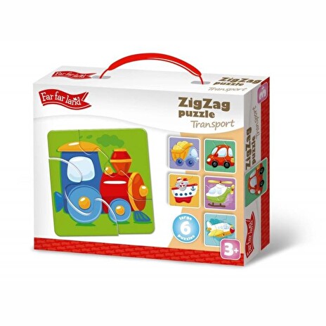 Puzzle ZigZag - transport
