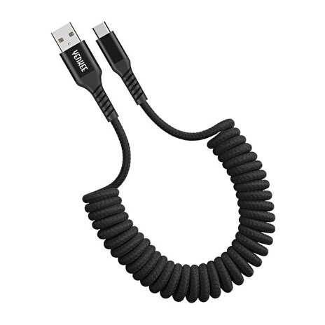 Kabel YENKEE YCU 500 BK USB/USB-C 1,5m Black