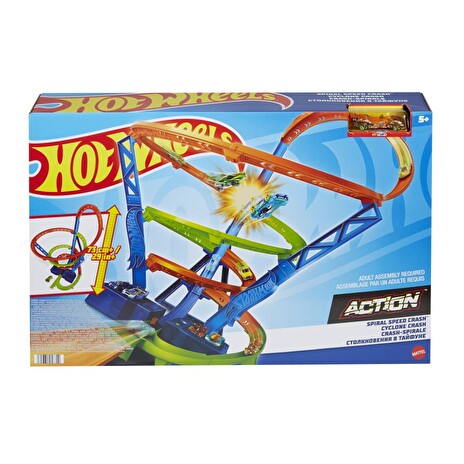 Hračka Mattel Hot Wheels Srážka na spirále
