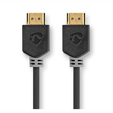 Nedis CVBW35000BK20 - Ultra High Speed HDMI Kabel| Konektor HDMI - HDMI | 8K@60Hz | 2.00 m | Antracit | Box