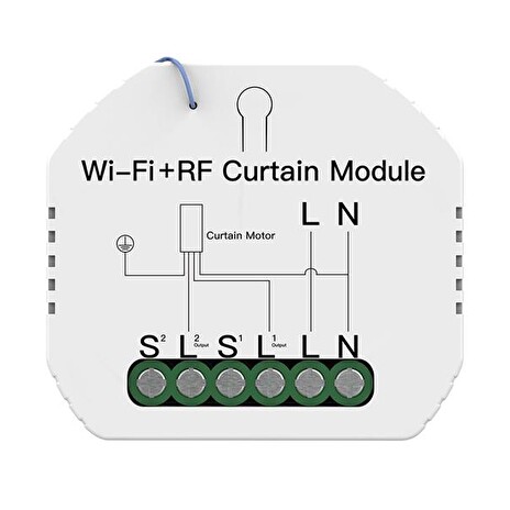 Smart ovladač žaluzií a rolet MOES Curtain Switch Module MS-108WR WiFi Tuya