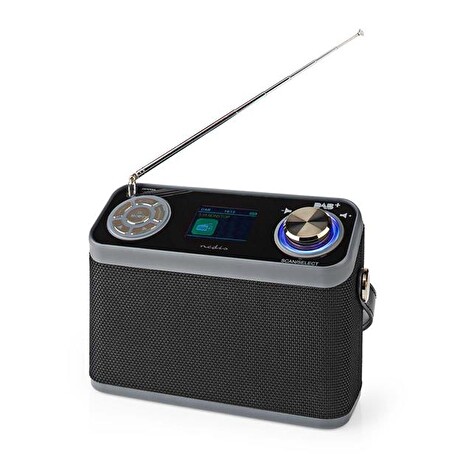 Rádio NEDIS RDDB5200BK
