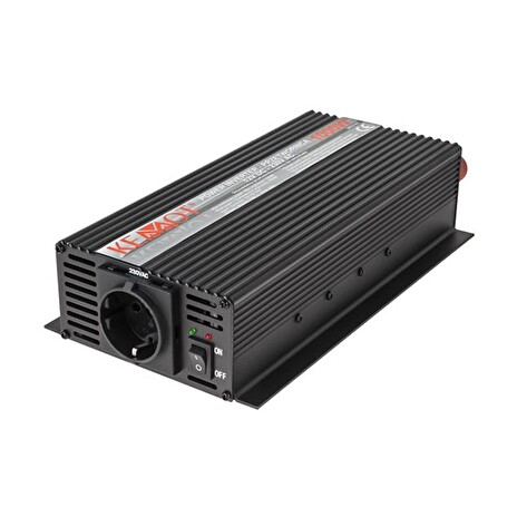 Měnič napětí KEMOT URZ3166 24V/230V 1000W