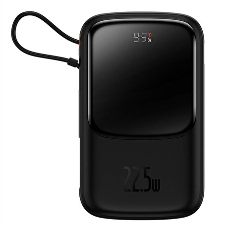 Baseus PPQD020101 Qpow Pro Digital Display Powerbank 10000mAh 22.5W Black