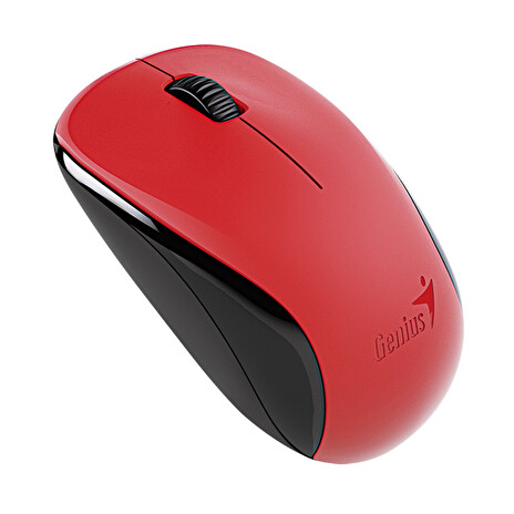 Genius NX-7000/Kancelářská/Optická/1 200 DPI/Bezdrátová USB/Červená