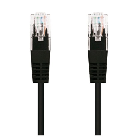 C-TECH Kabel patchcord Cat5e, UTP, černý, 3m