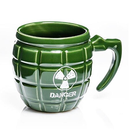 Hrnek GADGET MASTER Grenade Mug Danger Green