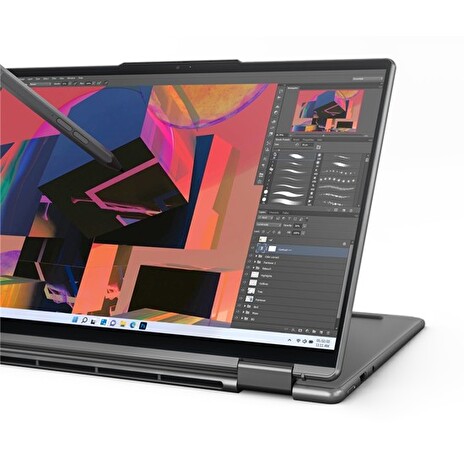 Lenovo YOGA 7 14IAL7 Core i5-1240P/16GB/1TB SSD/14"/2,8K/OLED/sklo/400nitů/touch/Pero/2r Onsite//WIN11 Home/šedá