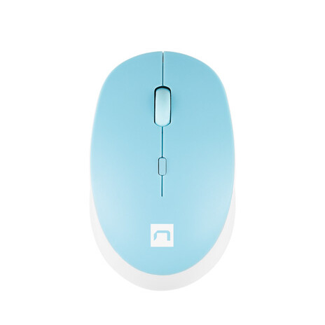 Natec optická myš HARRIER 2/1600 DPI/Kancelářská/Optická/1 600 DPI/Bezdrátová Bluetooth/Světle modrá