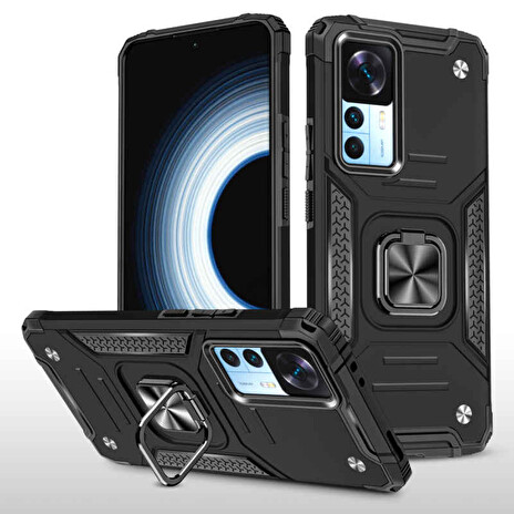 Lenuo Union Armor obal pro Xiaomi 12T/12T Pro, černá