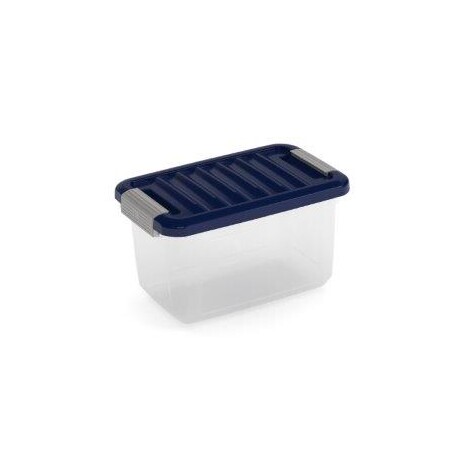 Box KIS W Box XS transparentní/indigo modrá