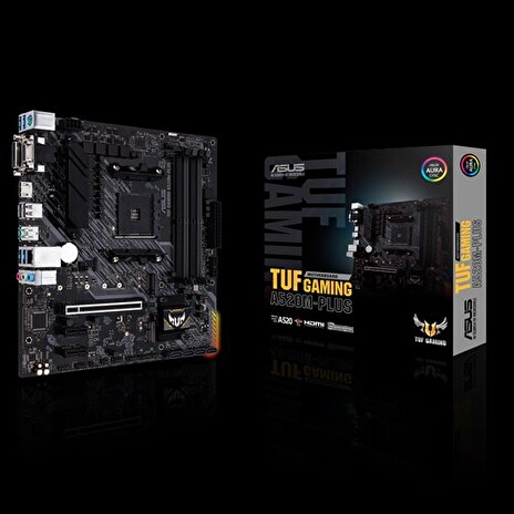 Rozbalená - ASUS TUF GAMING A520M-PLUS soc.AM4 A520 DDR4 mATX M.2 D-Sub DVI HDMI
