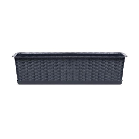 Truhlík s miskou RATOLLA CASE antracit 88,1cm