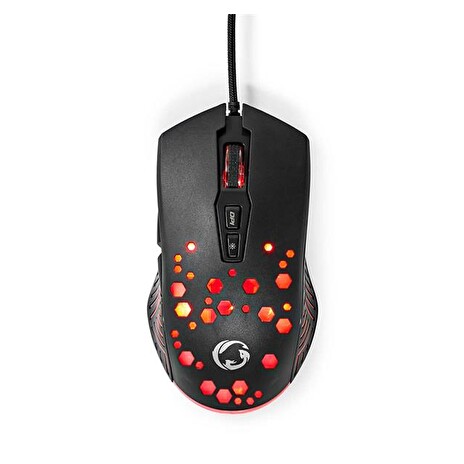 Myš drátová NEDIS GMWD410BK herní