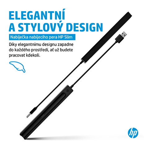 HP Rechargeable Slim Pen Charger-WW