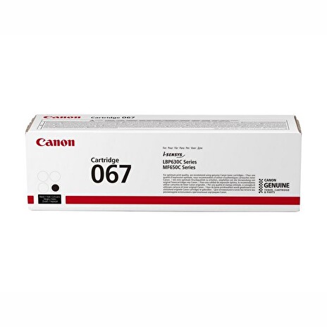 Canon Cartridge 067/Black/1350str.