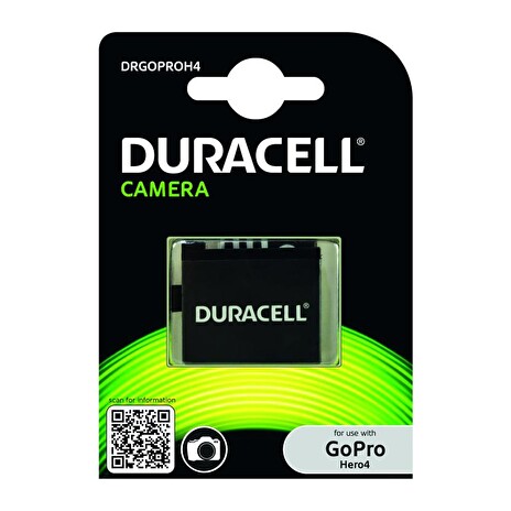 DURACELL Baterie - Náhrada GoPro Hero 4 AHDBT-401 baterie 3,8V 1160mAh