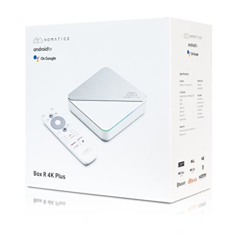 Homatics Box R Plus Android TV / 4K / Android TV 11 / 4GB RAM / 32GB eMMC flash/WiFi 6