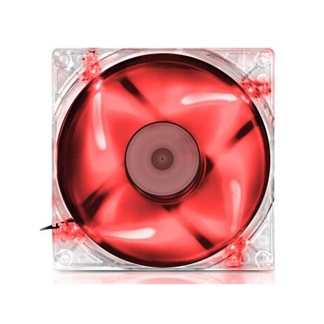 EVOLVEO ventilátor 140mm, LED červený