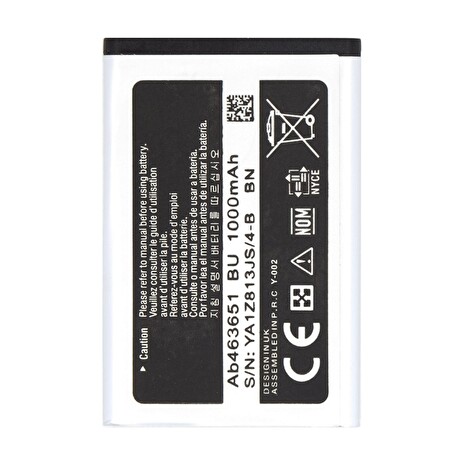 Samsung baterie AB463651BE Li-Ion 1000mAh (OEM)