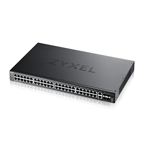 Zyxel XGS2220-54, L3 Access Switch, 24x1G RJ45 2x10mG RJ45, 4x10G SFP+ Uplink, incl. 1 yr NebulaFlex Pro