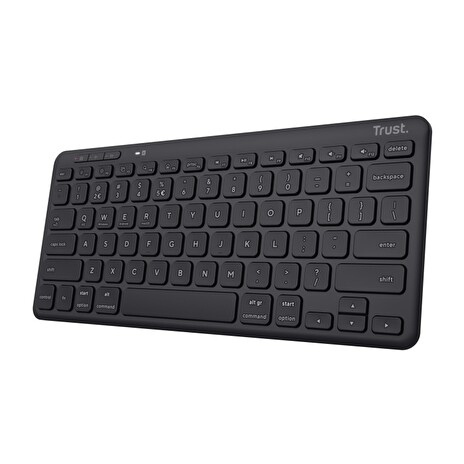 TRUST LYRA COMPACT/Bezdrátová USB + Bluetooth/US layout/Černá